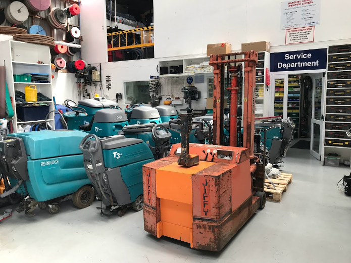 Newport Ltd Service Department Workshop